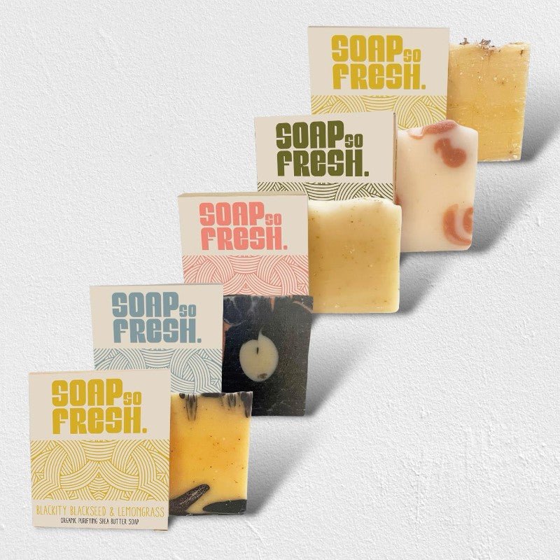 Assorted Soap Bar Combo (5 Pack) - SOAP SO FRESH