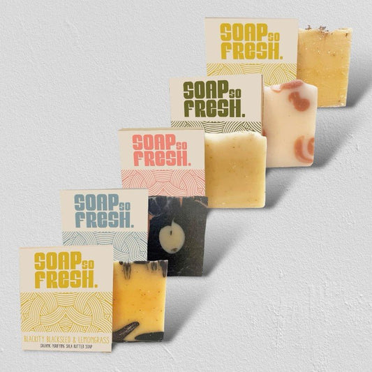 (5 Pack) Family Assorted Soap Bar Pack - Complete - SOAP SO FRESH