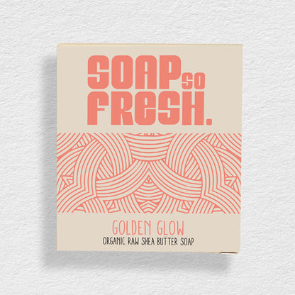 Golden Glow Raw Shea Butter Soap Bar