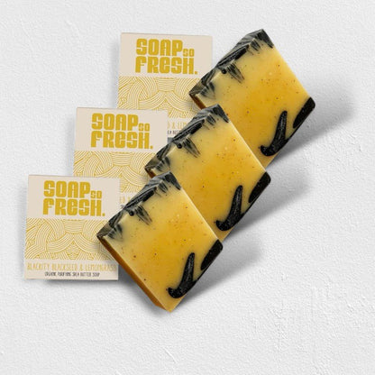 Blackity Blackseed & Lemongrass Purifying Soap Bar - SOAP SO FRESH